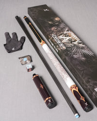 EVO CROWN MAXBING EDITION - ROYAL BLACK - WHITE LEATHER WRAP