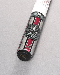 EVO FREEDOM MAXBING EDITION - CRIMSON FLAME - WHITE LEATHER WRAP