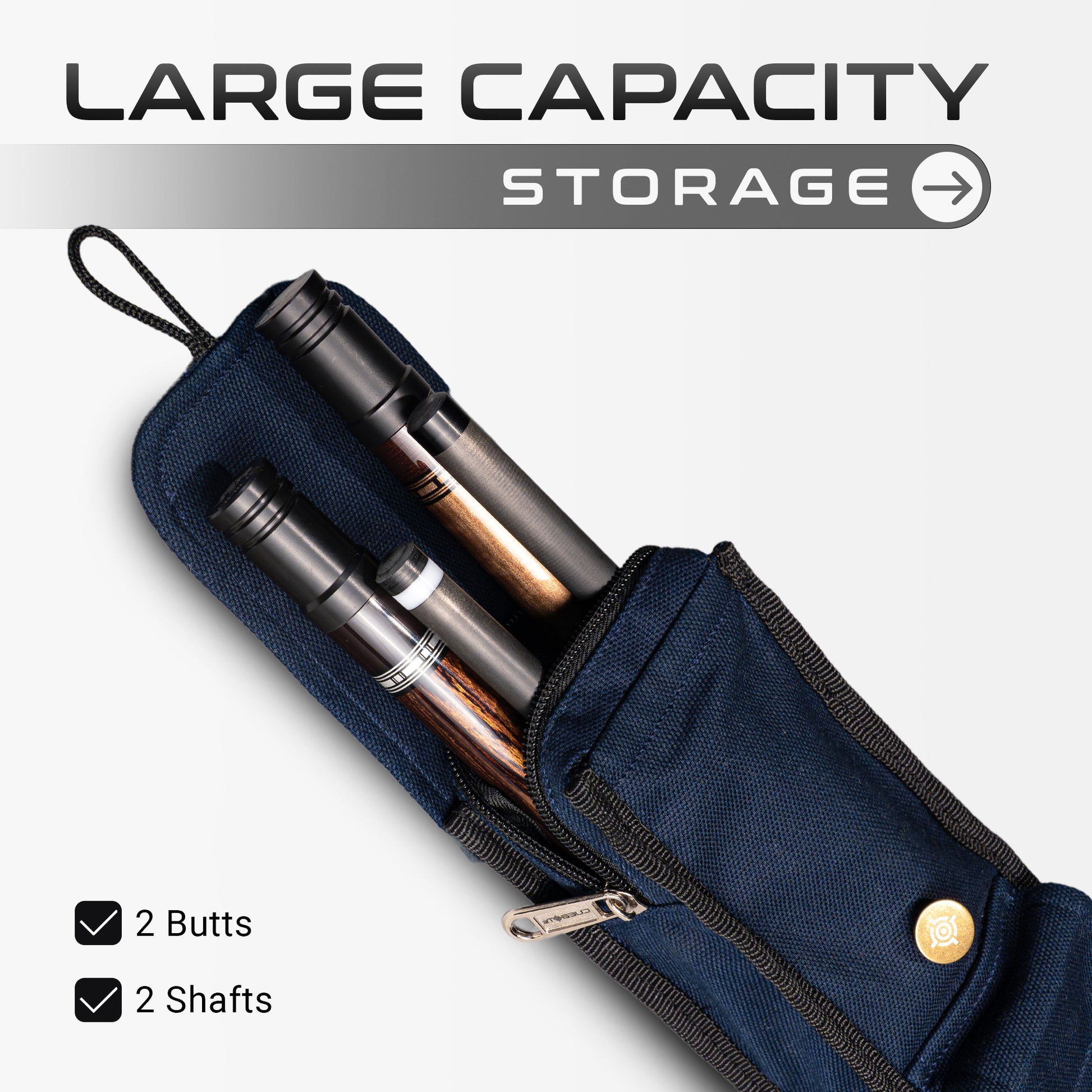 CUEBOTS SOFT CASE - BLUE