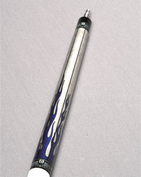 EVO FREEDOM MAXBING EDITION - AZURE FLAME - WHITE LEATHER WRAP