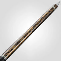 Rhino RETRÔ Pool Cue - Bocote - Crocodile Embossed Microfiber Leather Wrap