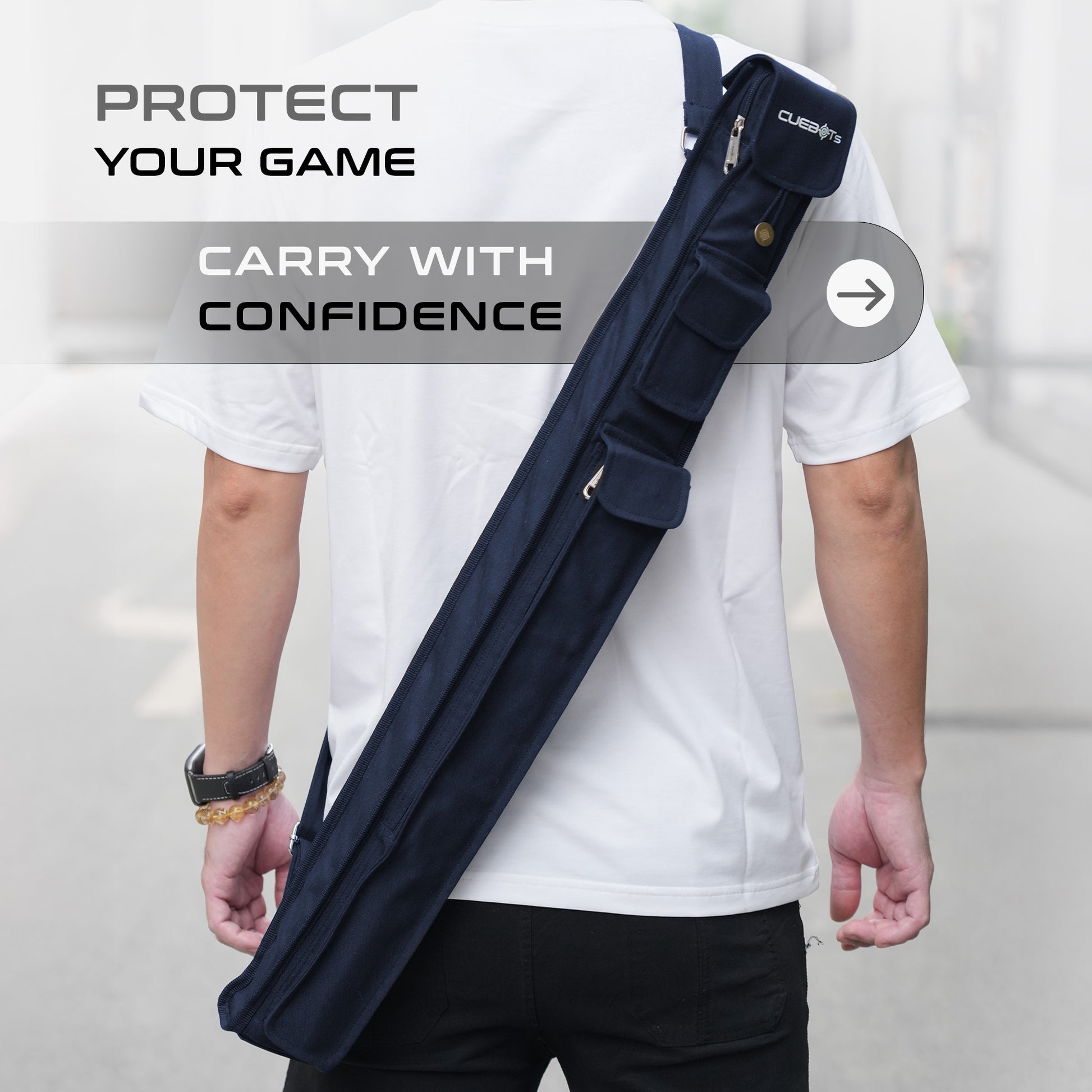 CUEBOTS SOFT CASE - BLUE