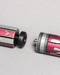 EVO FREEDOM MAXBING EDITION - CRIMSON FLAME - BLACK LEATHER WRAP