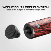 Rhino RETRÔ Pool Cue - Cocobolo - Wrapless