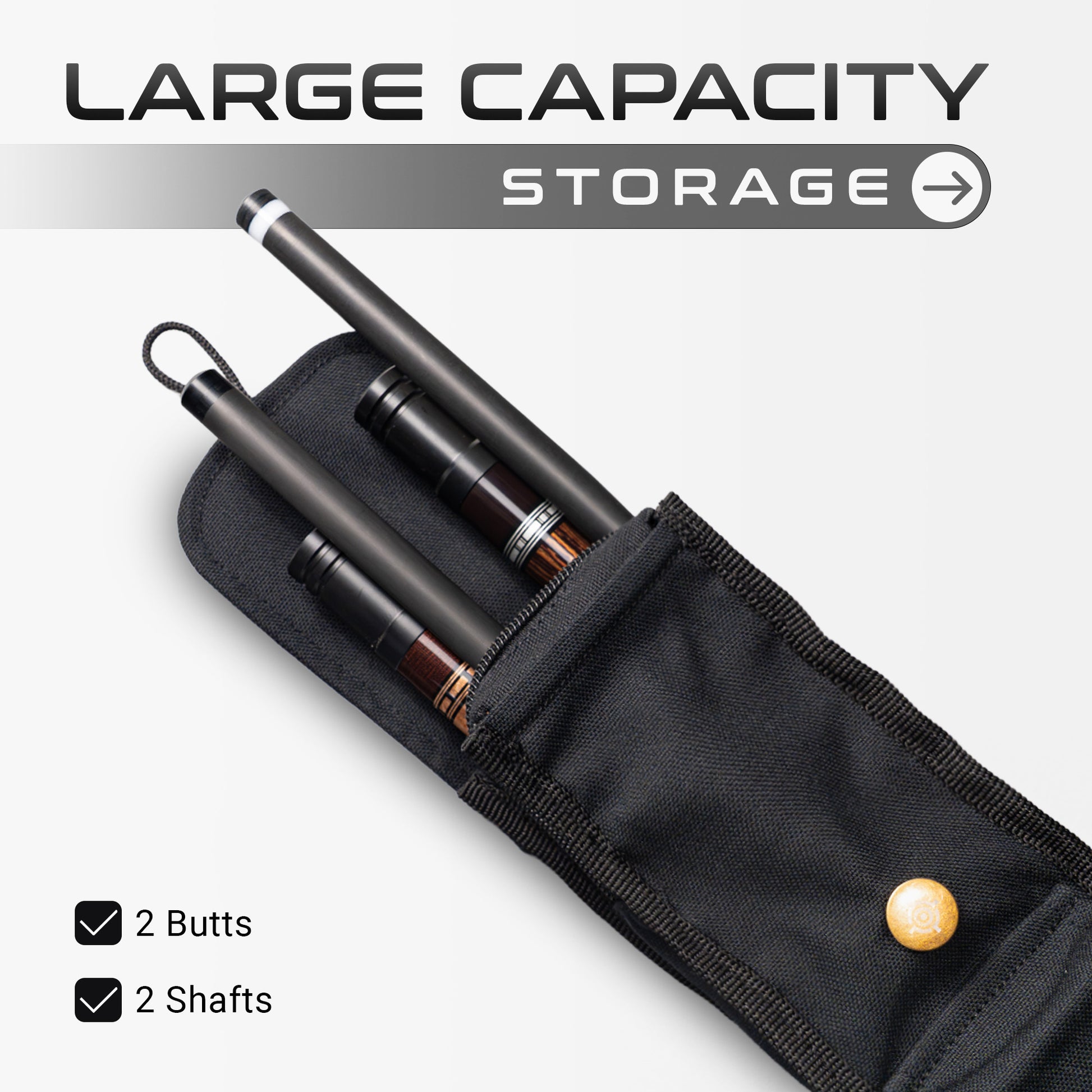 CUEBOTS SOFT CASE - BLACK