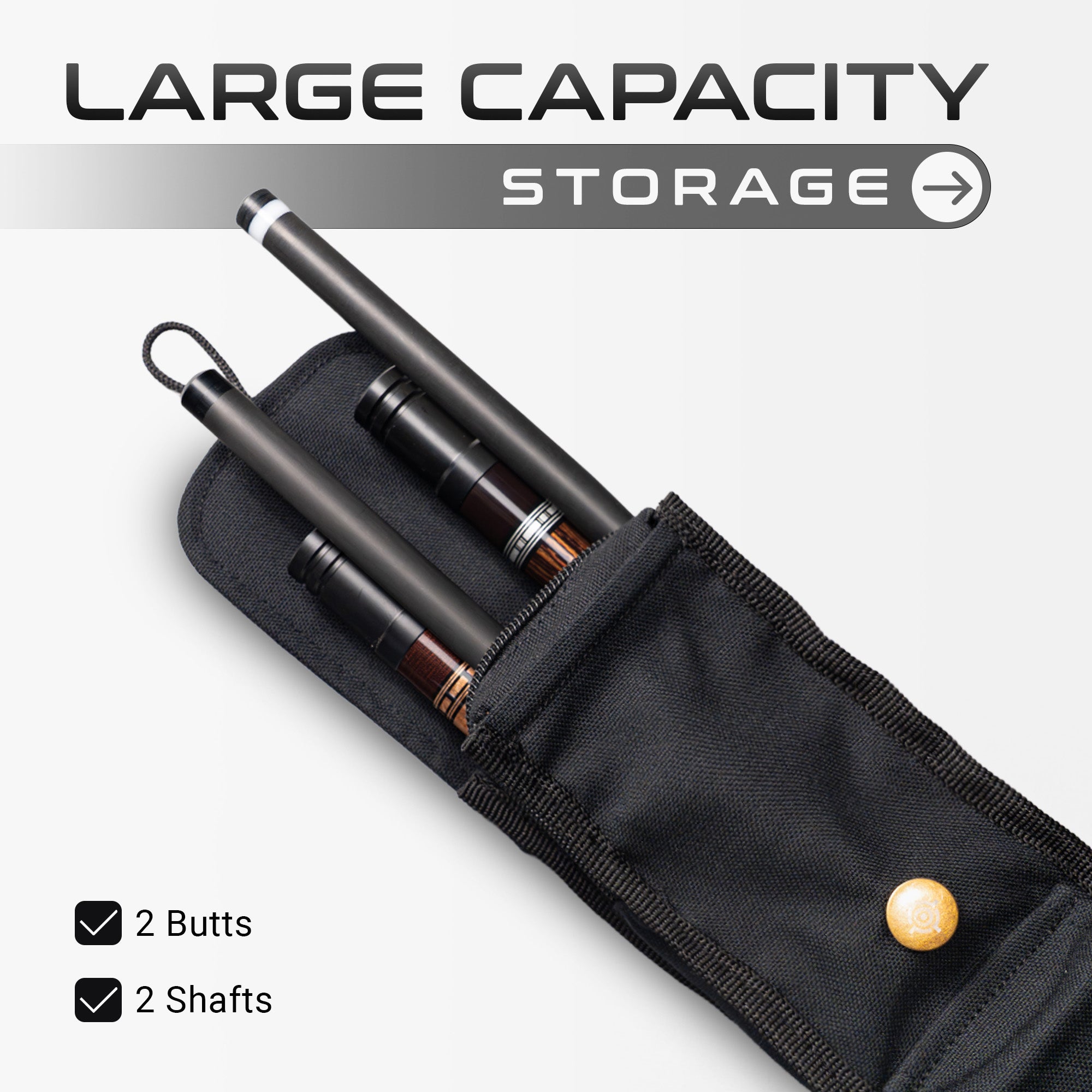 CUEBOTS SOFT CASE - BLACK