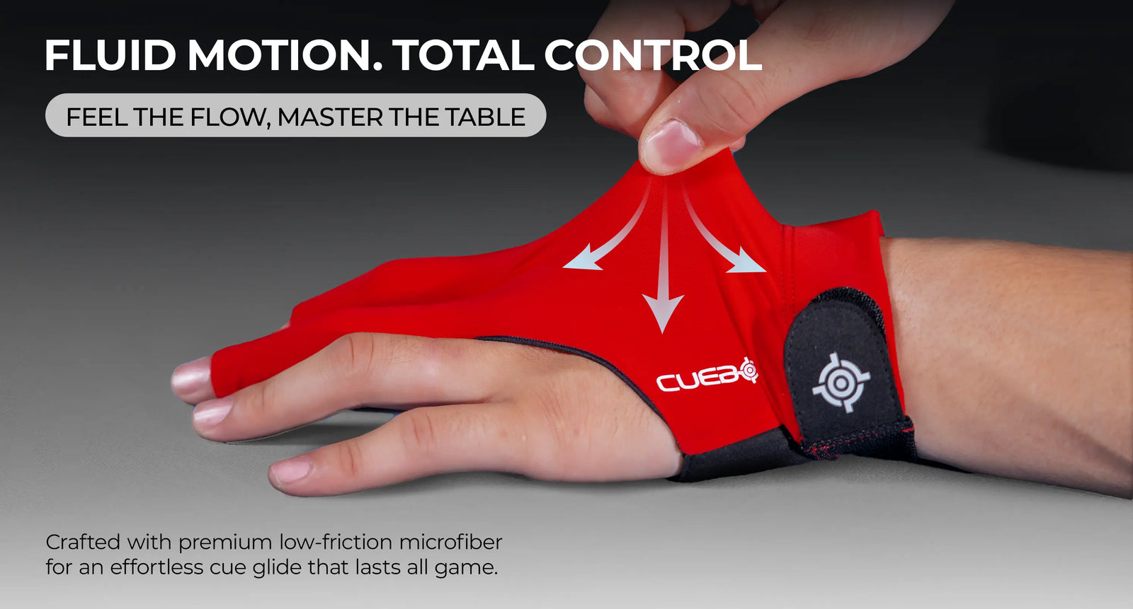 CUEBOTS Left Hand Glove - Pure Olive