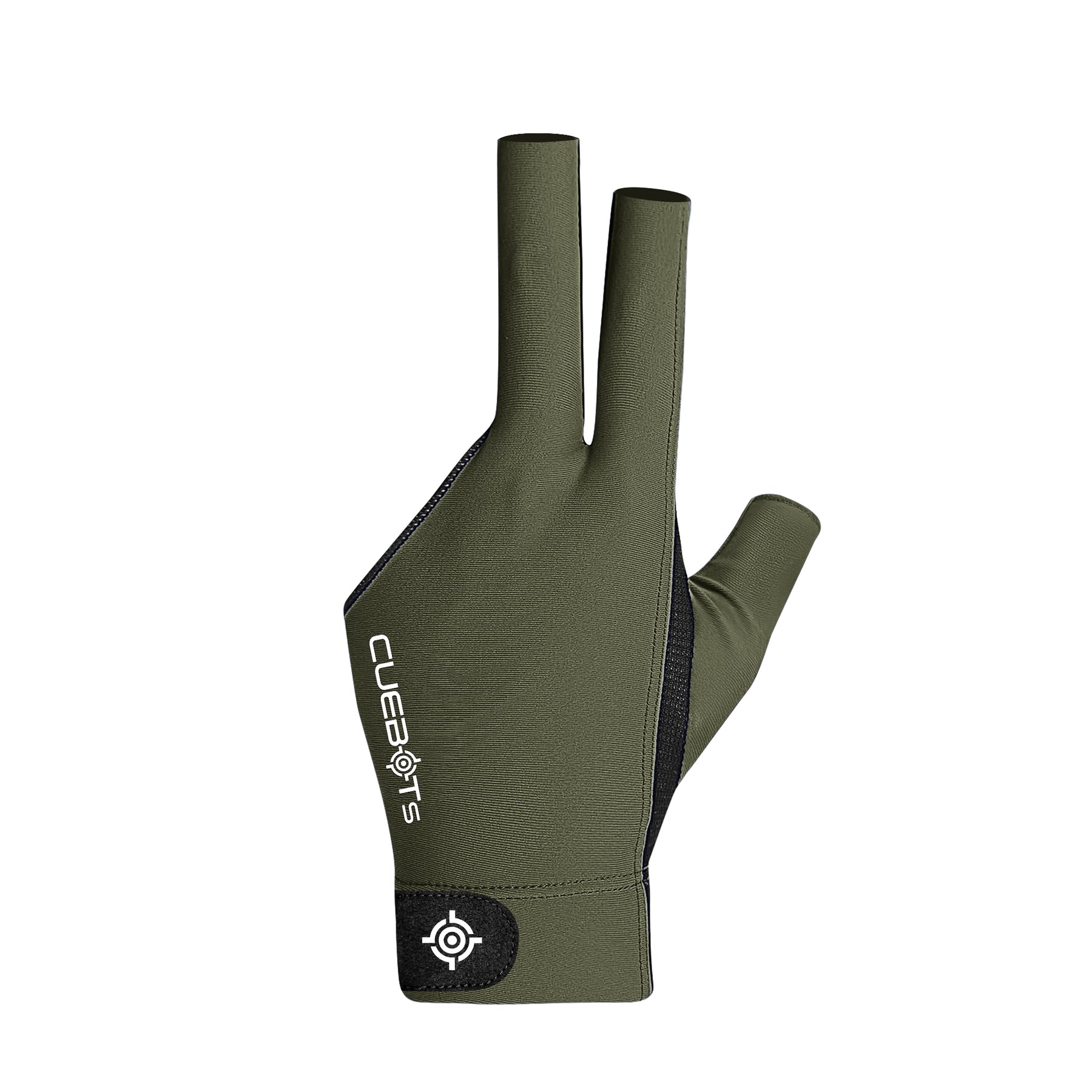 CUEBOTS Left Hand Glove - Pure Olive
