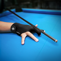 CUEBOTS Right Hand Glove - Pure Black