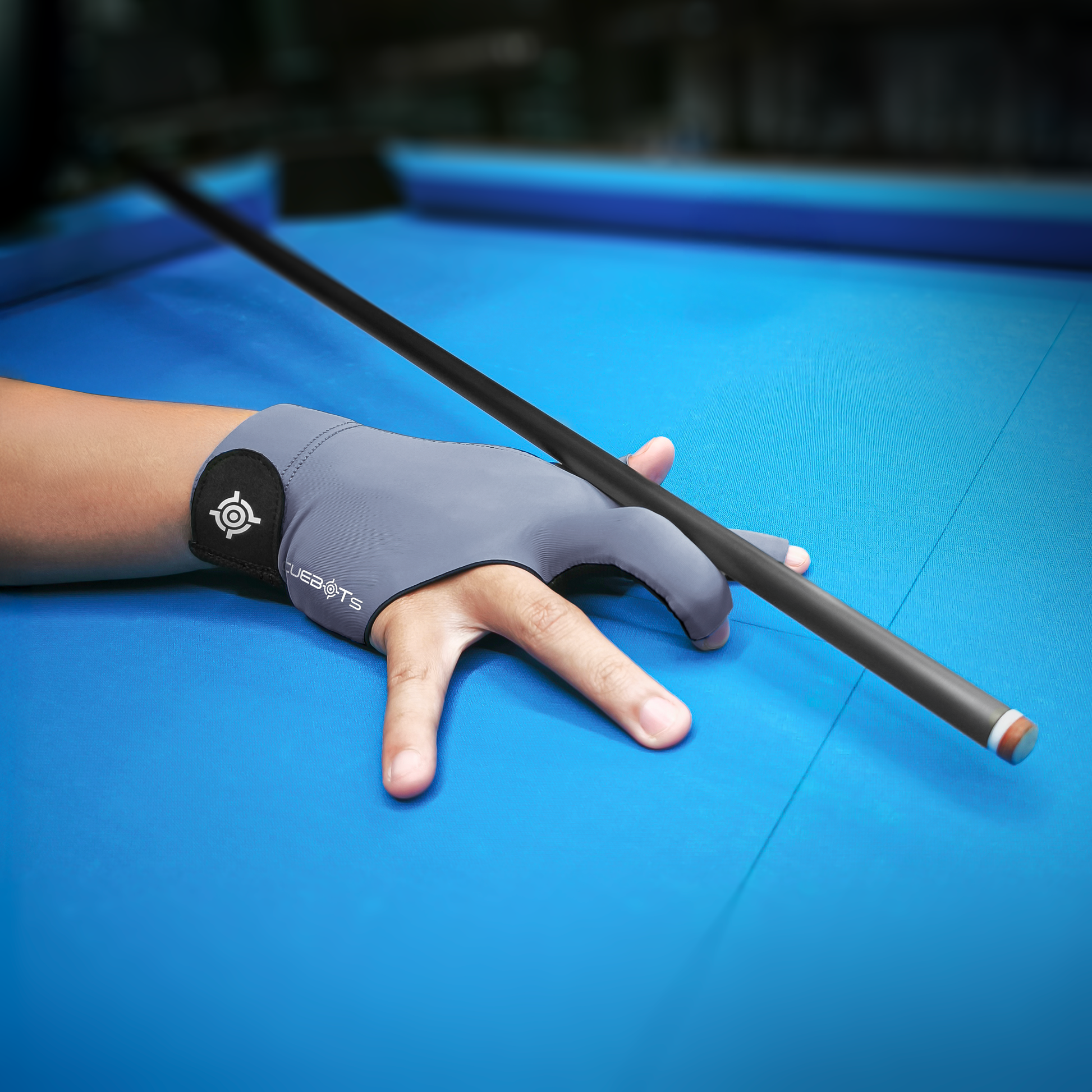 CUEBOTS Right Hand Glove - Pure Grey