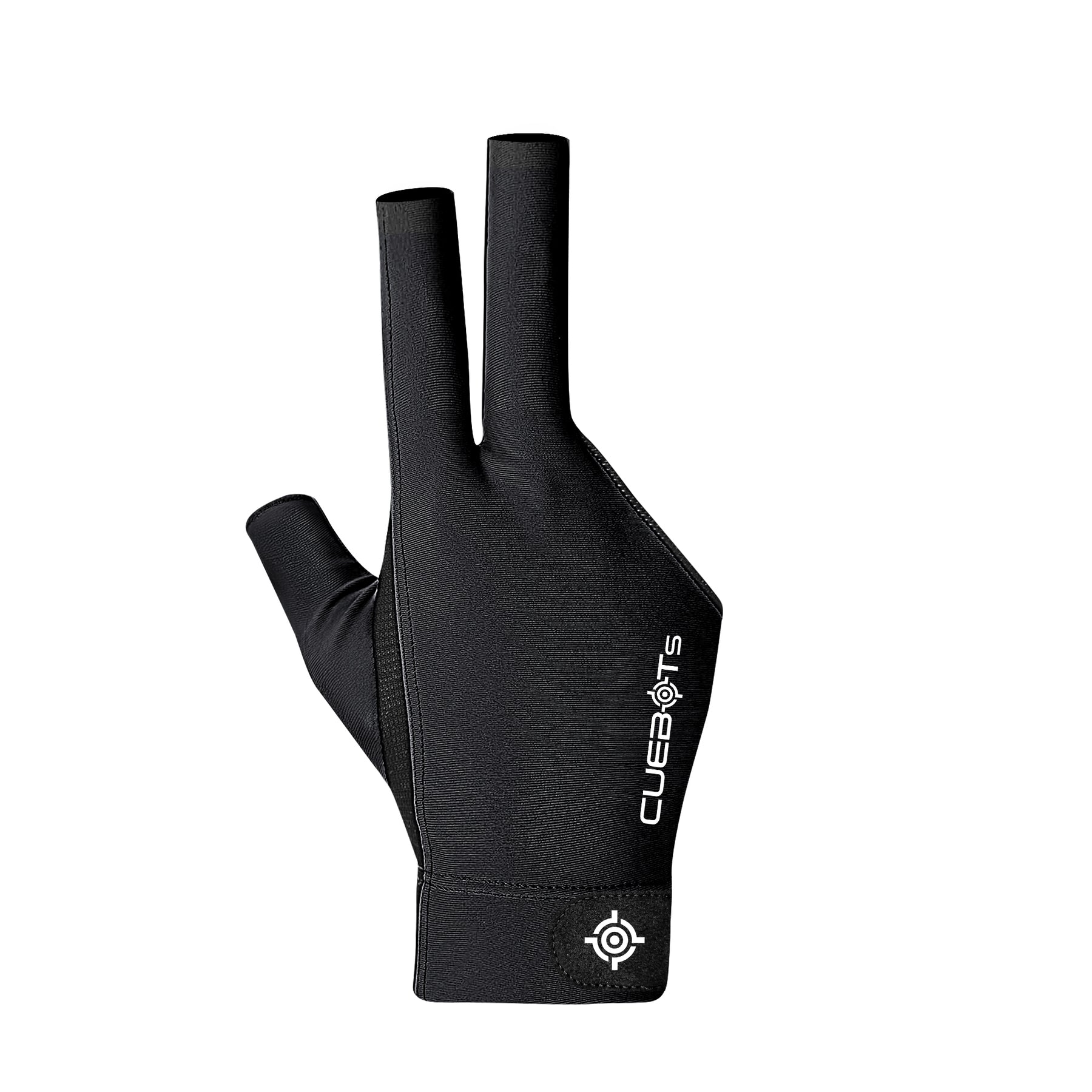 CUEBOTS Right Hand Glove - Pure Black
