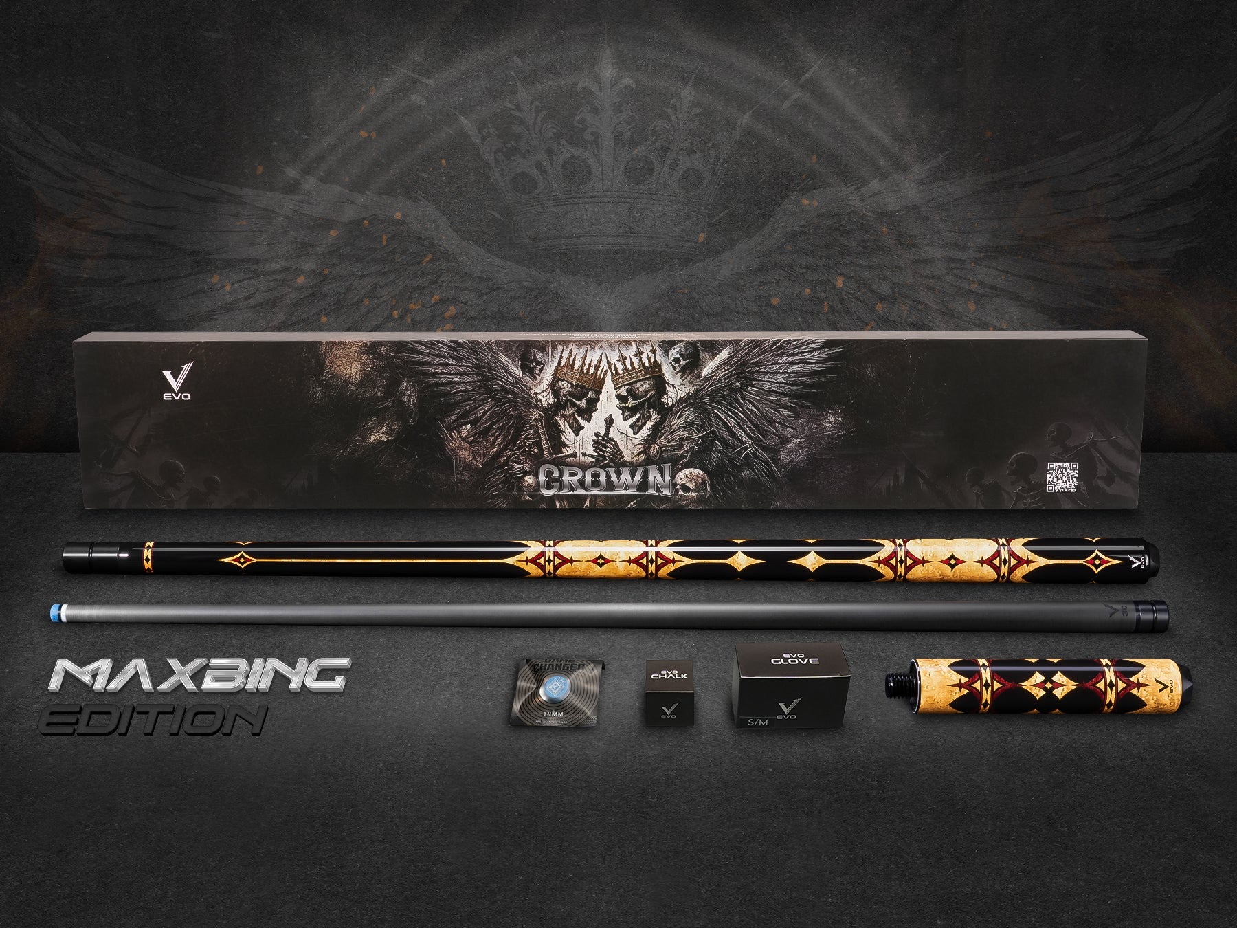 EVO CROWN CAROM MAXBING EDITION - ROYAL BLACK