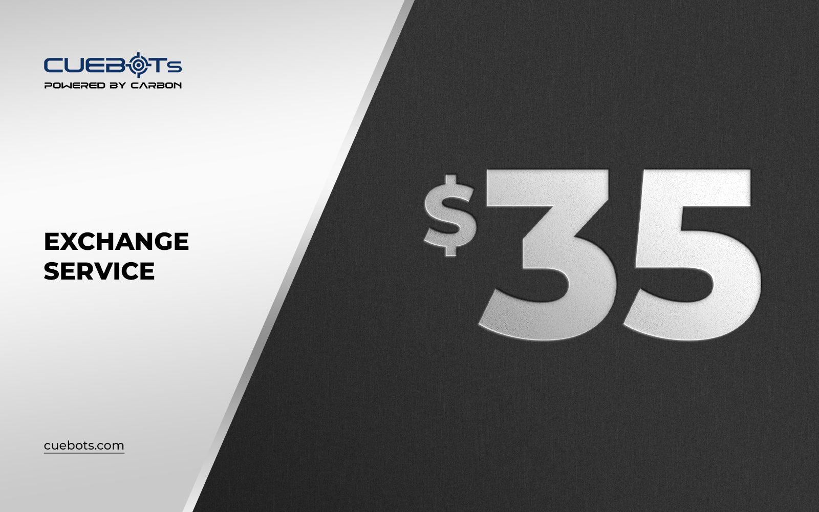 Cuebots Exchange Service $35