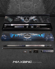 EVO FREEDOM MAXBING EDITION - AZURE FLAME - WHITE LEATHER WRAP