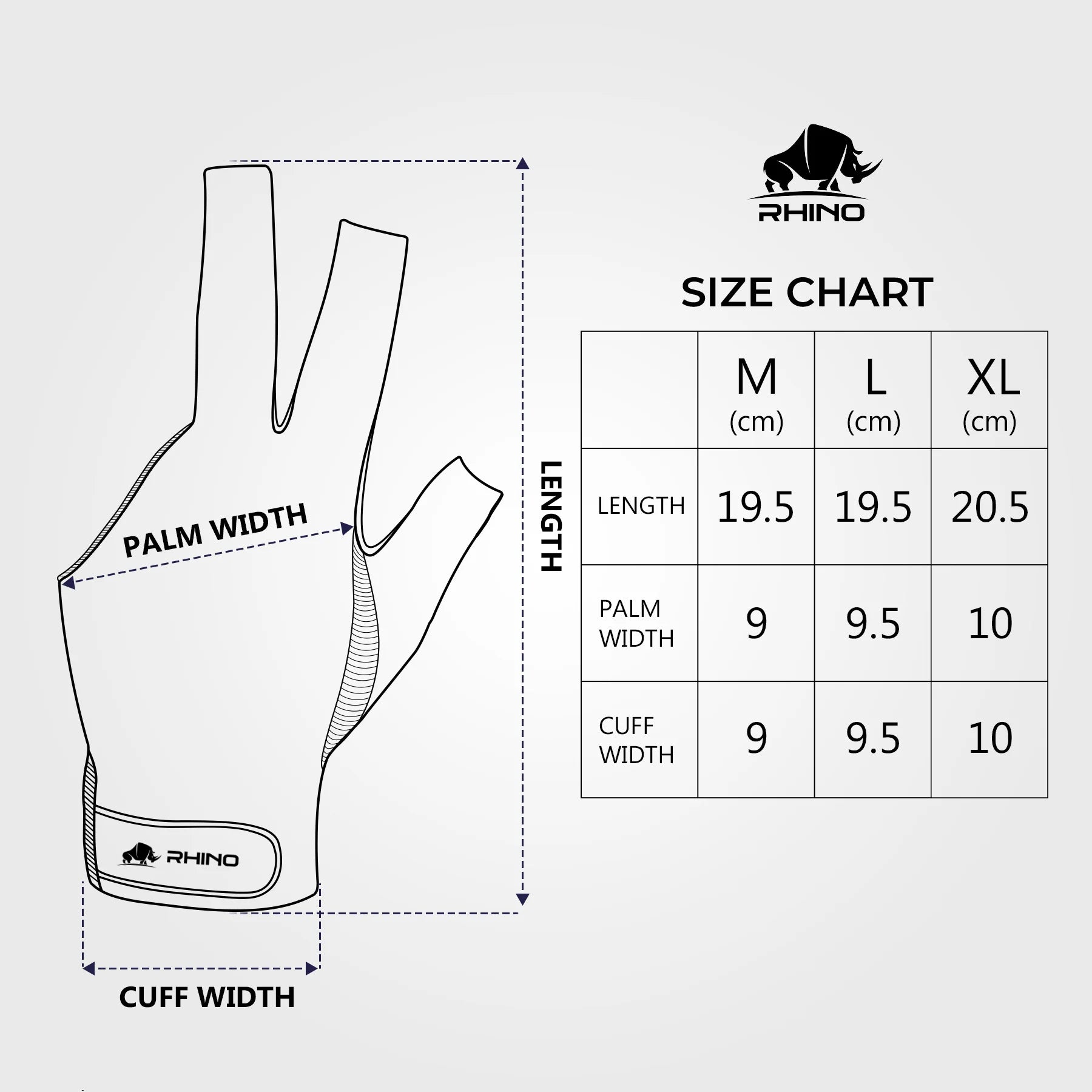 RHINO VOYAGER GLOVE - RIGHT HAND