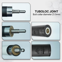 Rhino - 30" / Tuboloc Carbon Pool Cue Single Shaft