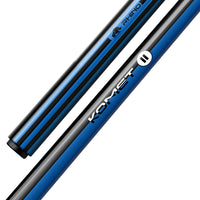 RHINO KOMET II Break Cue - Black & Blue