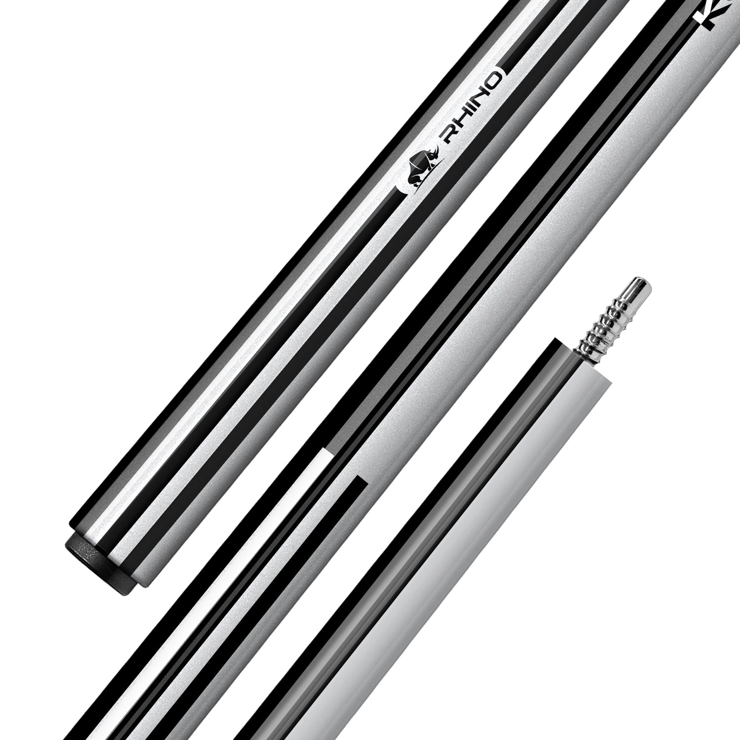RHINO KOMET II Break Cue - Black & Gray