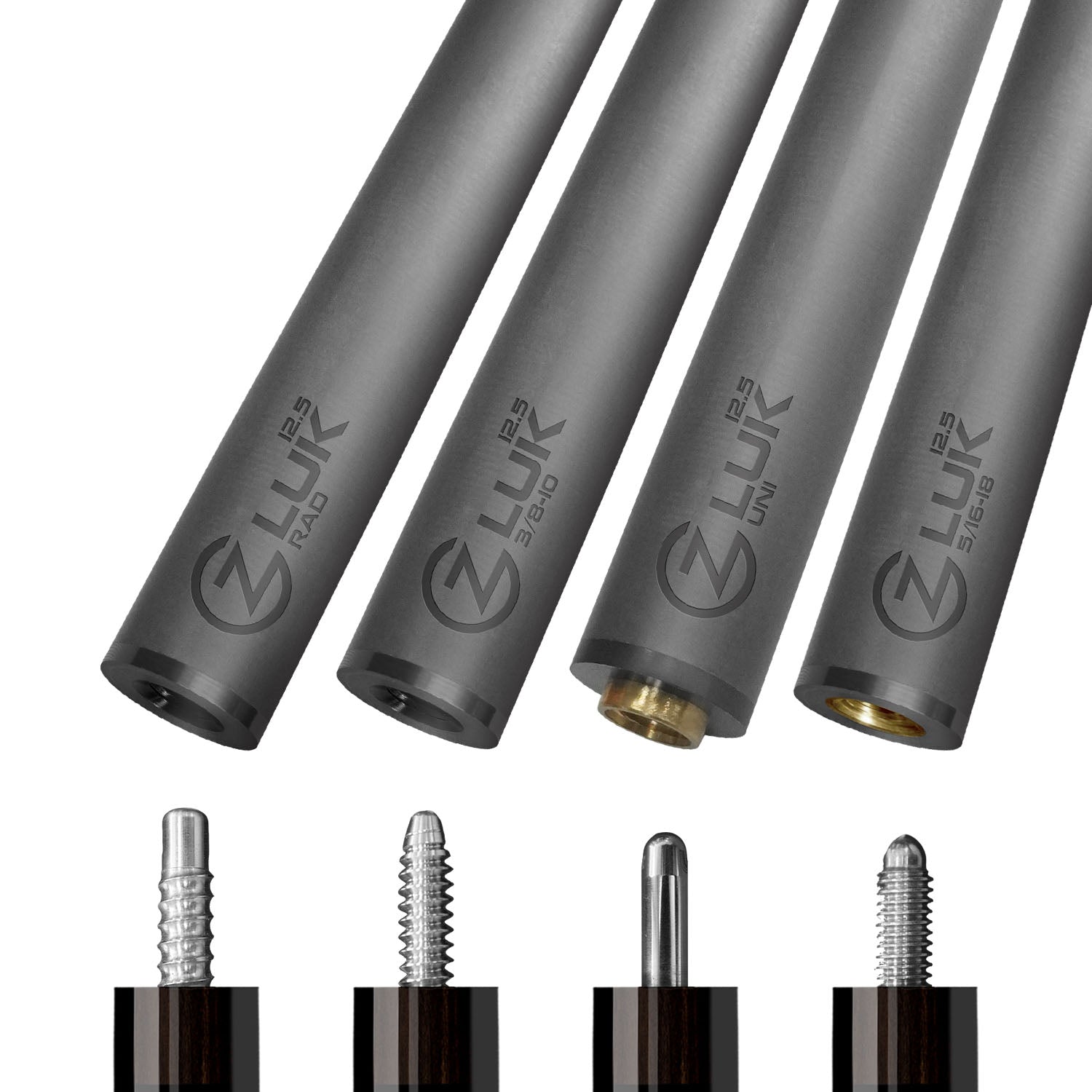 Z-LUK CARBON SINGLE SHAFT - 3/8-10 / 12.5 – CUEBOTS