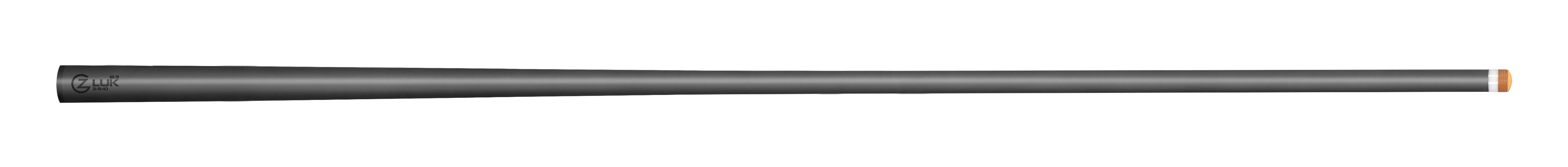 Load video: Z LUK 12.5MM 29&quot; CARBON POOLCUE SHAFT FOR 3/8-10 JOINT