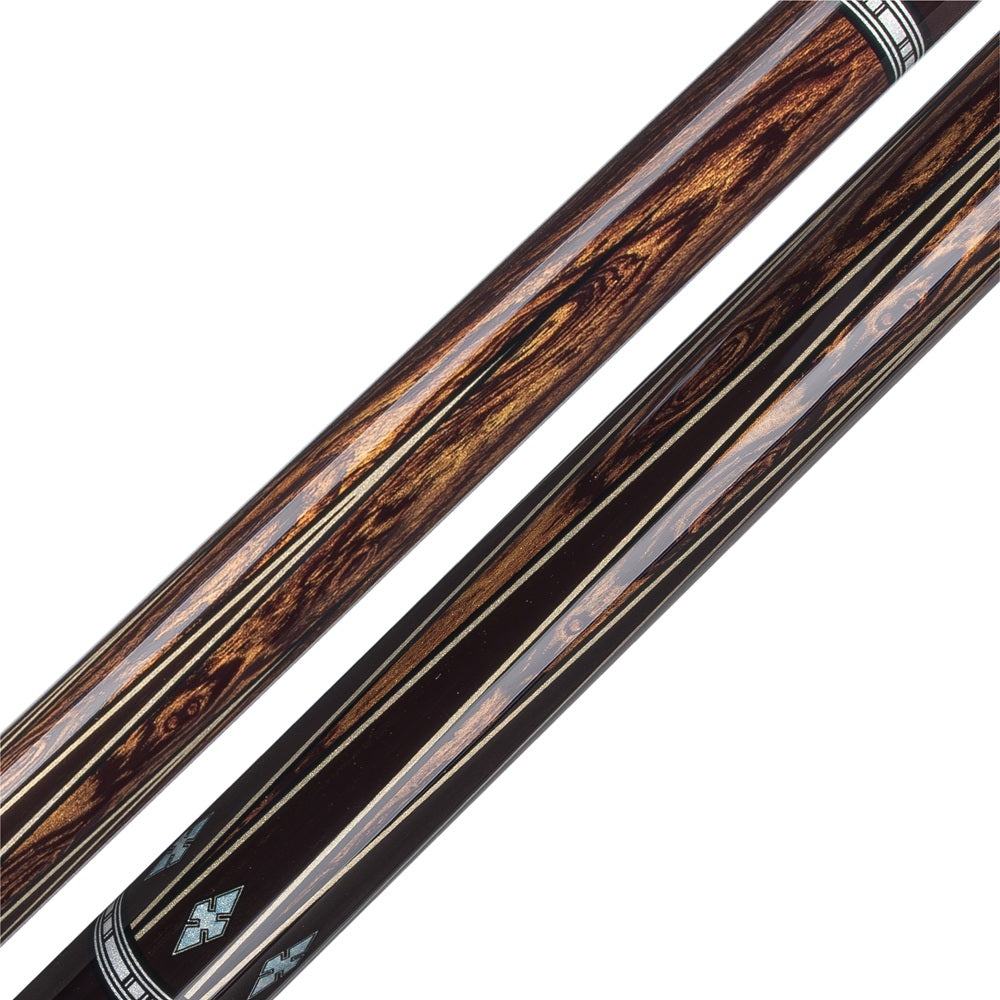 RHINO MUST POOL CUE - BOCOTE EBONY DIAMOND