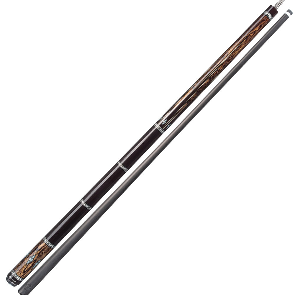 RHINO MUST POOL CUE - BOCOTE EBONY DIAMOND