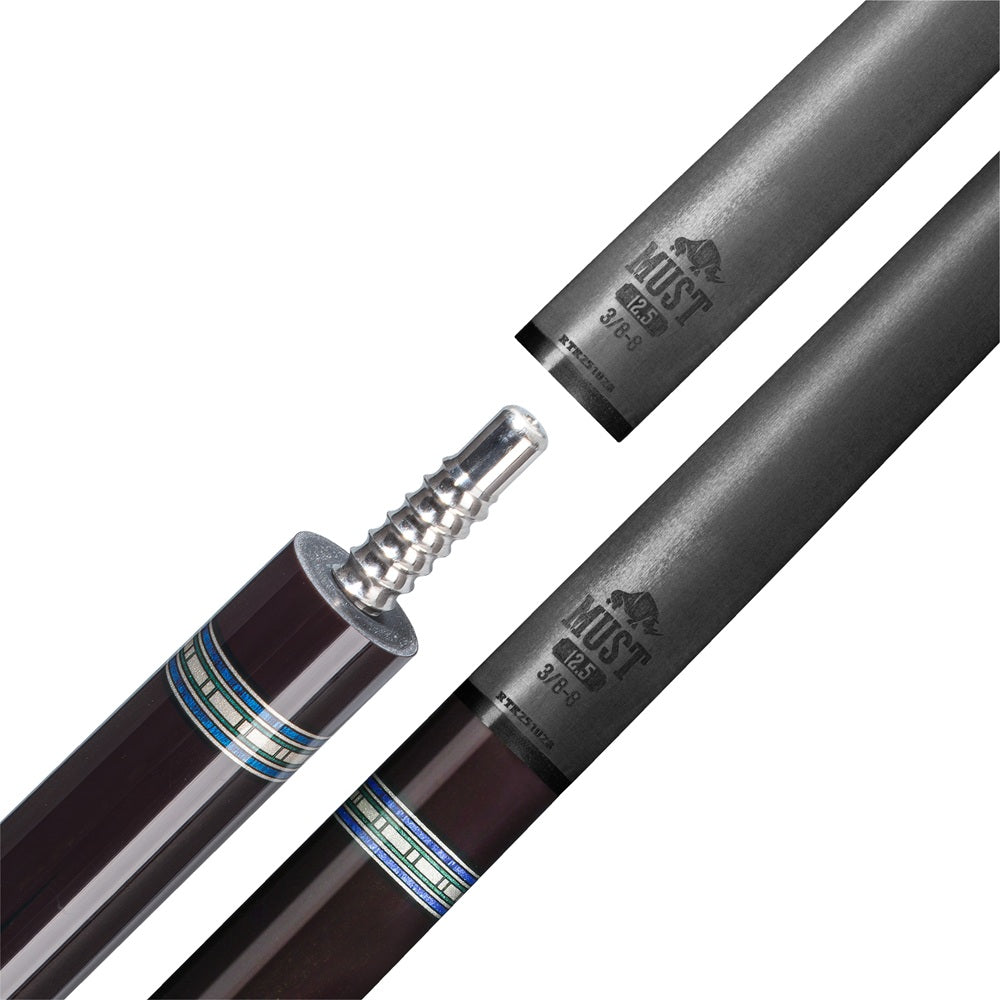 RHINO MUST POOL CUE - VERDE MULTIVENEER