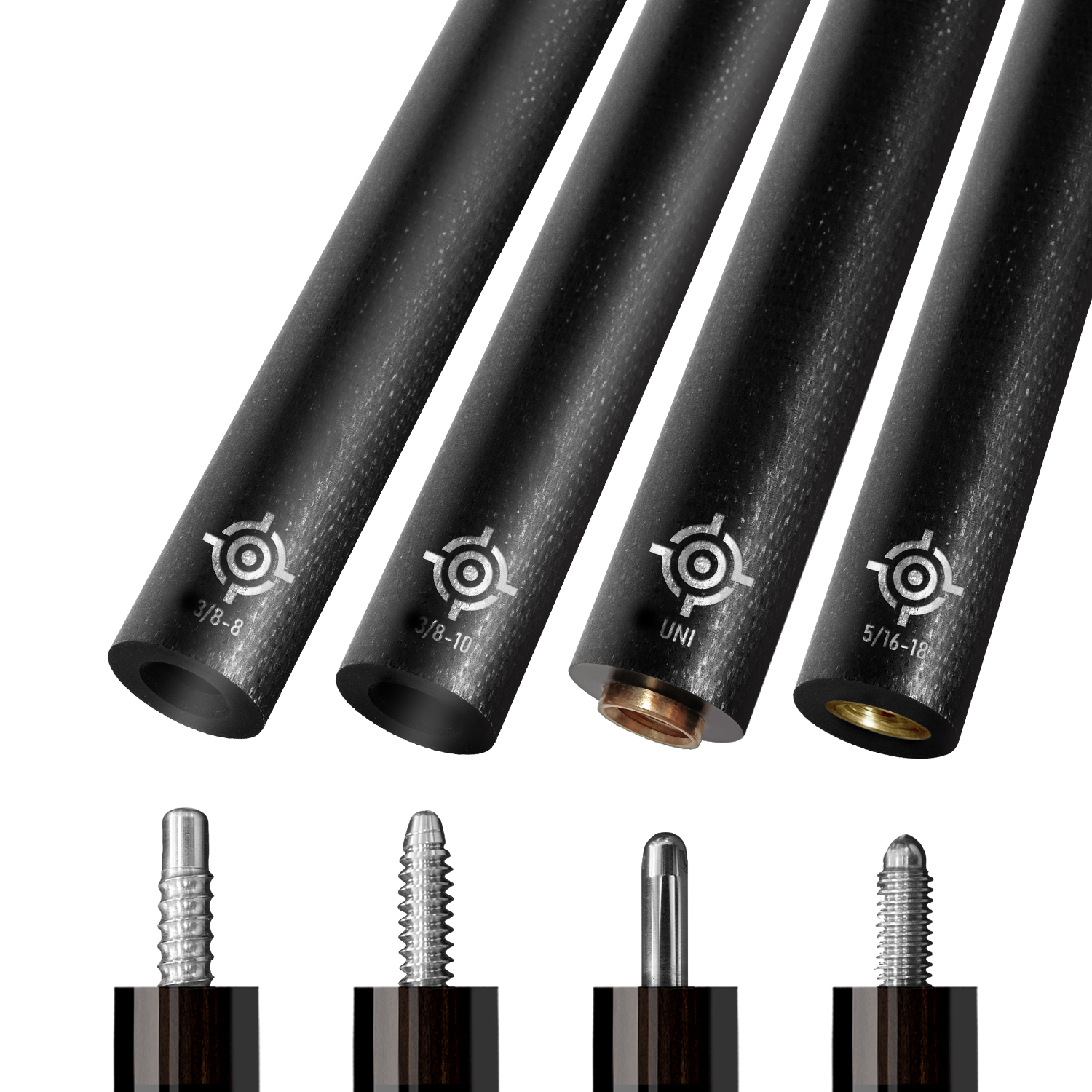 CUEBOTS G-SHAFT - 3/8-8 - 12.5