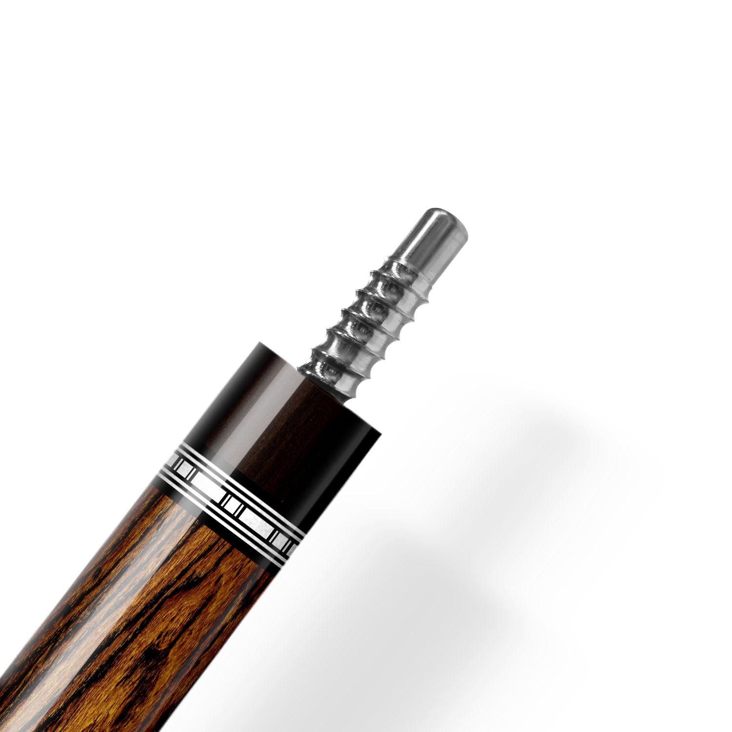 RHINO MUST POOL CUE - BOCOTE EBONY DIAMOND