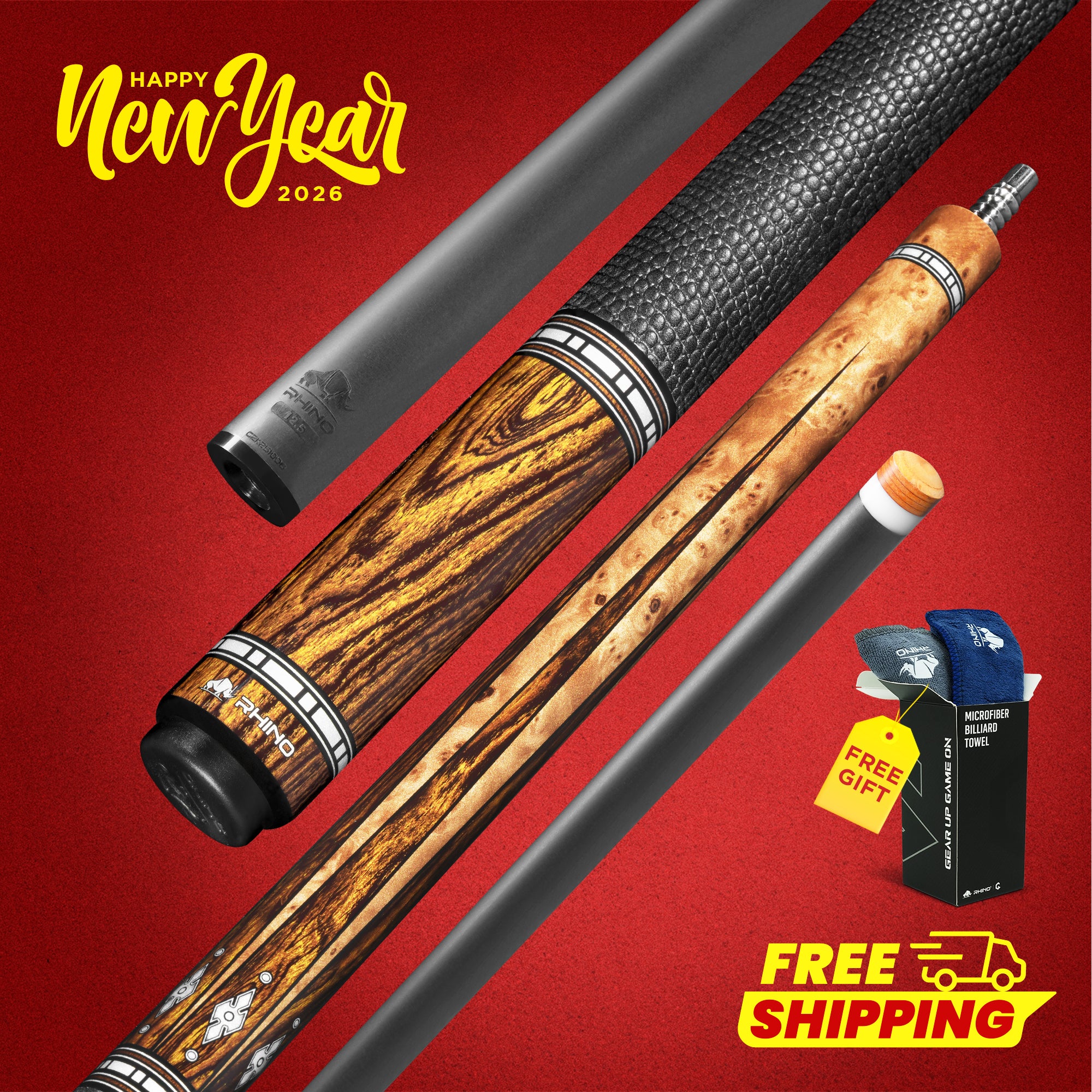 ECLIPSE II SOL POOL CUE