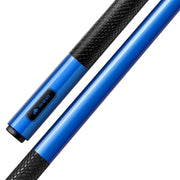 LUMINAX POOL CUE - OCEAN BLUE - SPORT WRAP