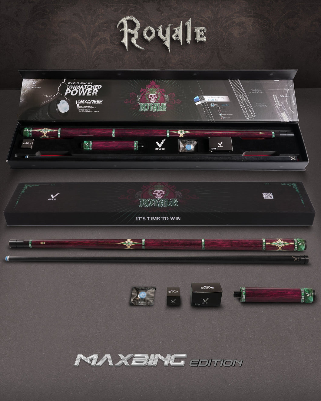 EVO ROYALE MAXBING EDITION - GARNET CREST