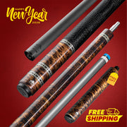 Rhino RETRÔ Pool Cue - Thuya - Crocodile Embossed Microfiber Leather Wrap