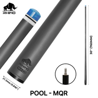 Rhino - 30" / MQR Carbon Pool Cue Single Shaft