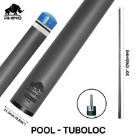 Rhino - 30" / Tuboloc Carbon Pool Cue Single Shaft
