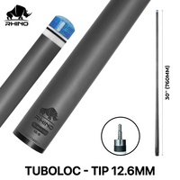 Rhino - 30" / Tuboloc Carbon Pool Cue Single Shaft