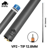 Rhino - 30" / VP2 Carbon Pool Cue Single Shaft
