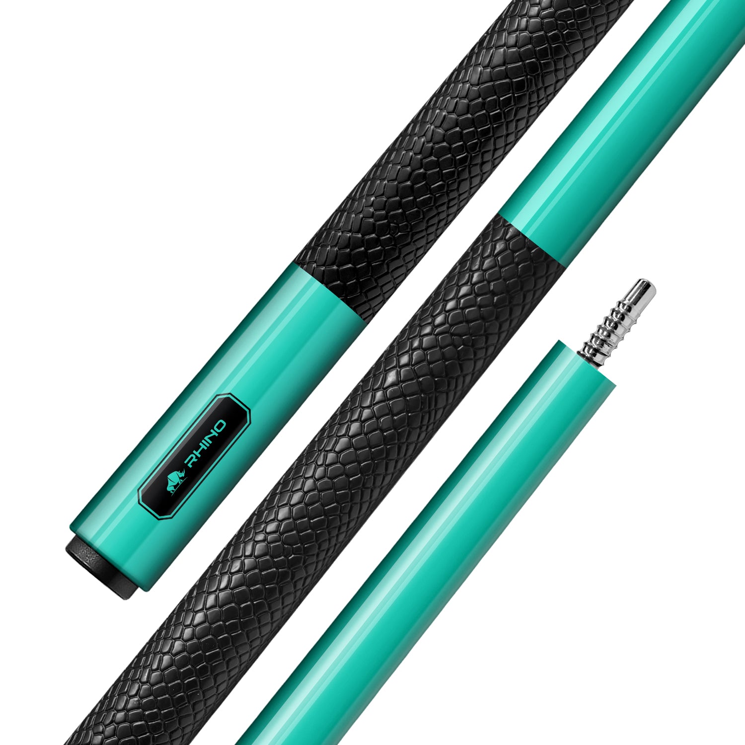 RHINO MUST POOL CUE - MAPLE AZURE INLAY – CUEBOTS