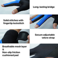 RHINO Billiards Glove Right Hand - Blue