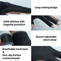 RHINO Billiards Glove Left Hand - Black