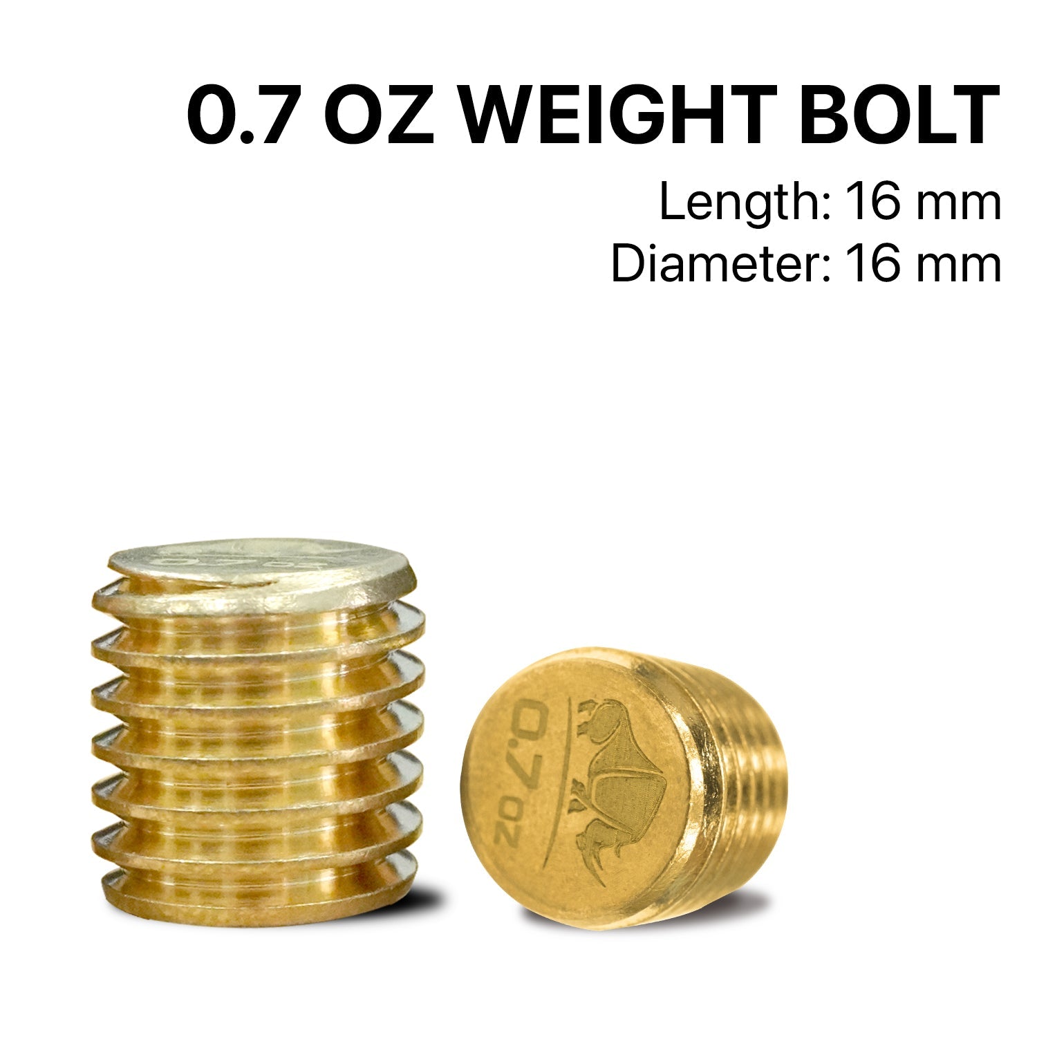 RHINO - Weight Bolt Kit 0.7oz