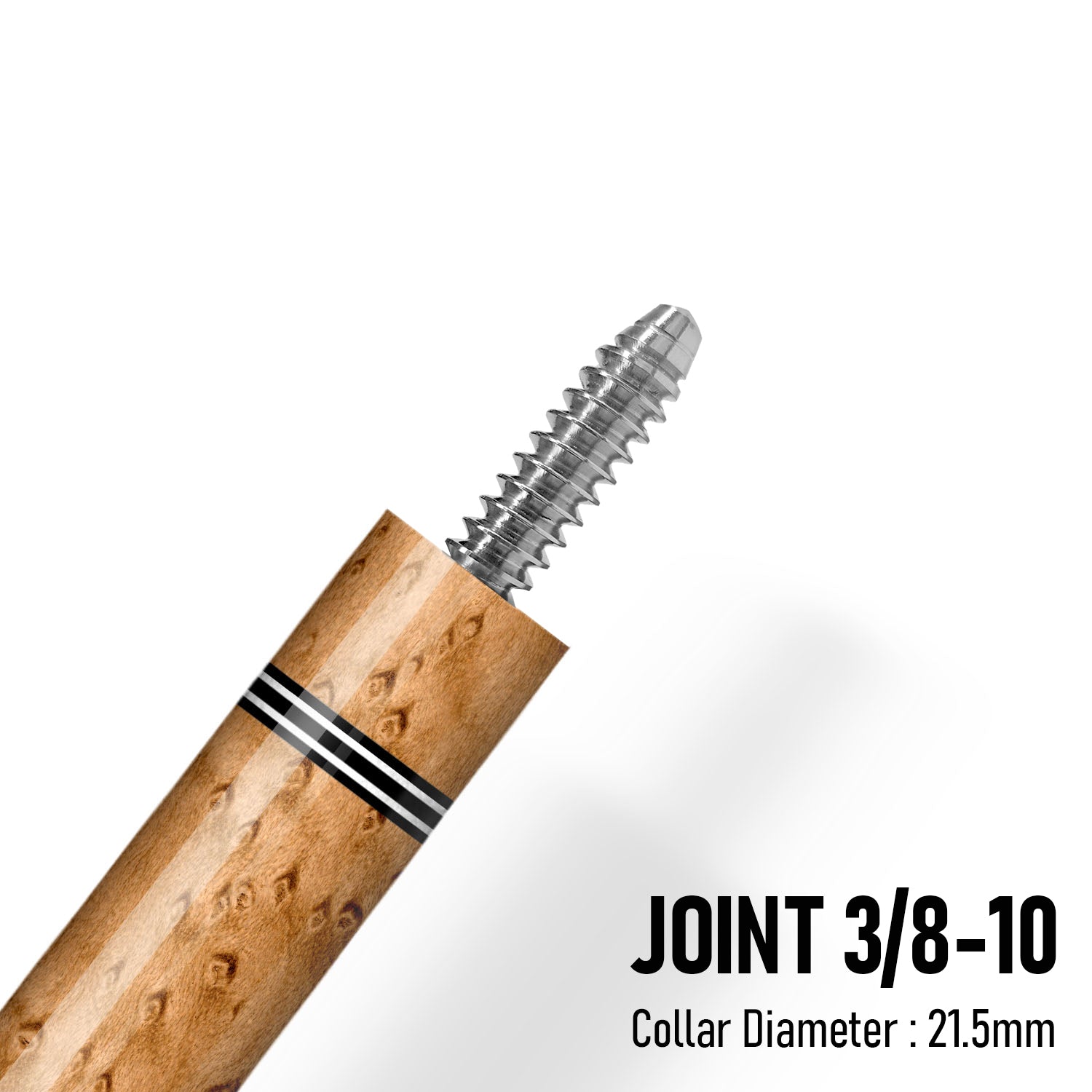 Z Fusion ZF2 Cue Butt – Emberline (Wrapless)