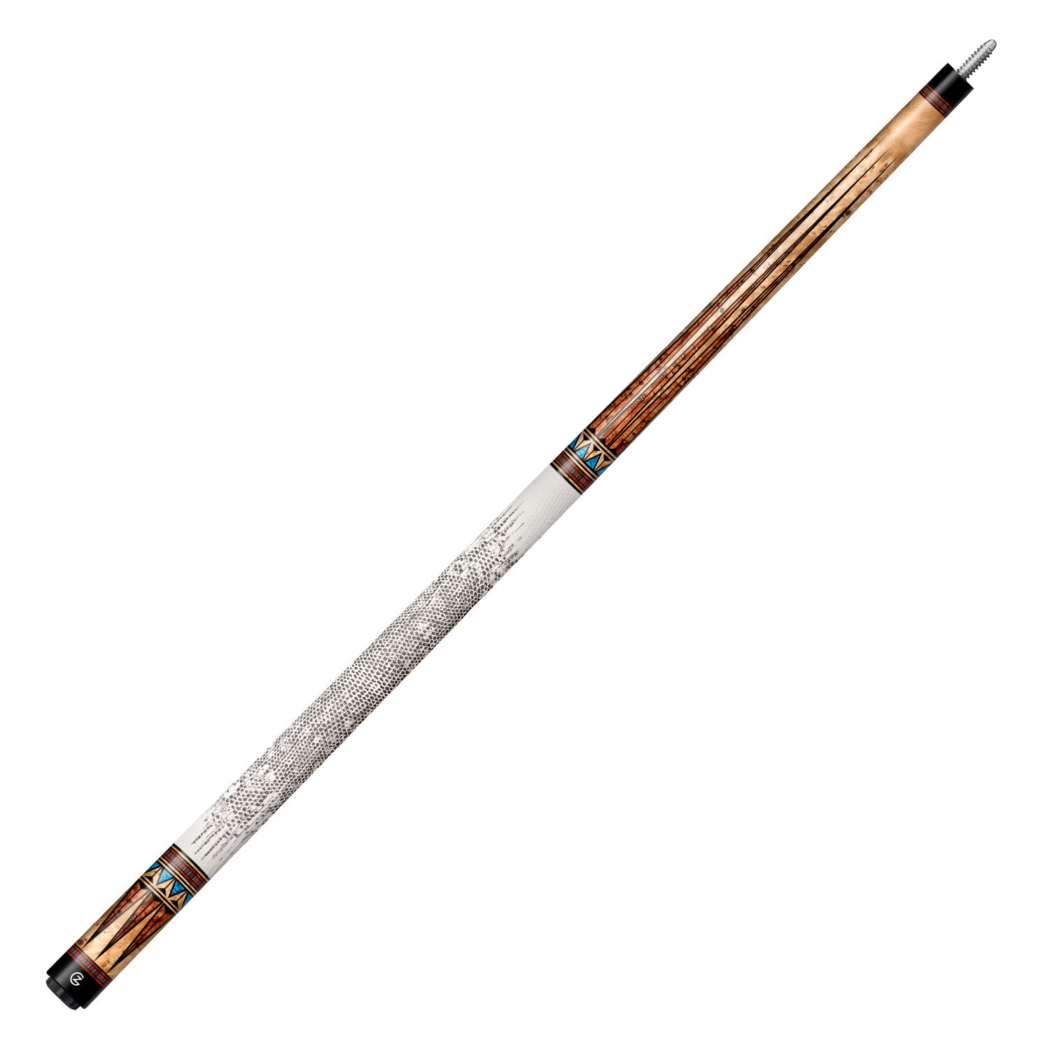 Z LUK ZL5 Cue Butt – Obsidian Monarch (Leather wrap)