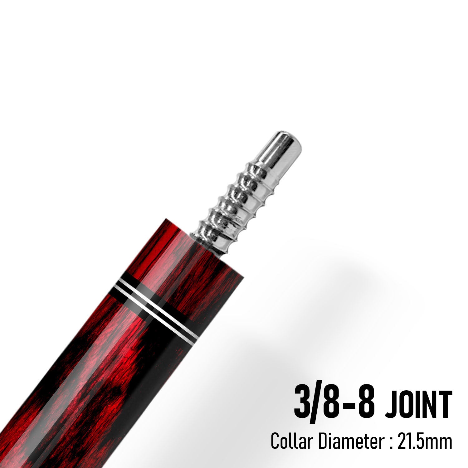 Z Pure ZP4 Cue Butt – Cocobolo (Leather wrap)