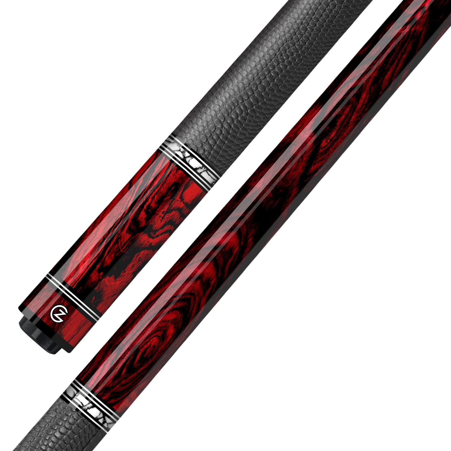 ZLUK5 – Obsidian Monarch (Leather wrap) – CUEBOTS