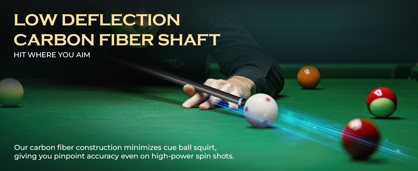 Z-WAVE CARBON SINGLE SHAFT - 3/8-10 / 12.5