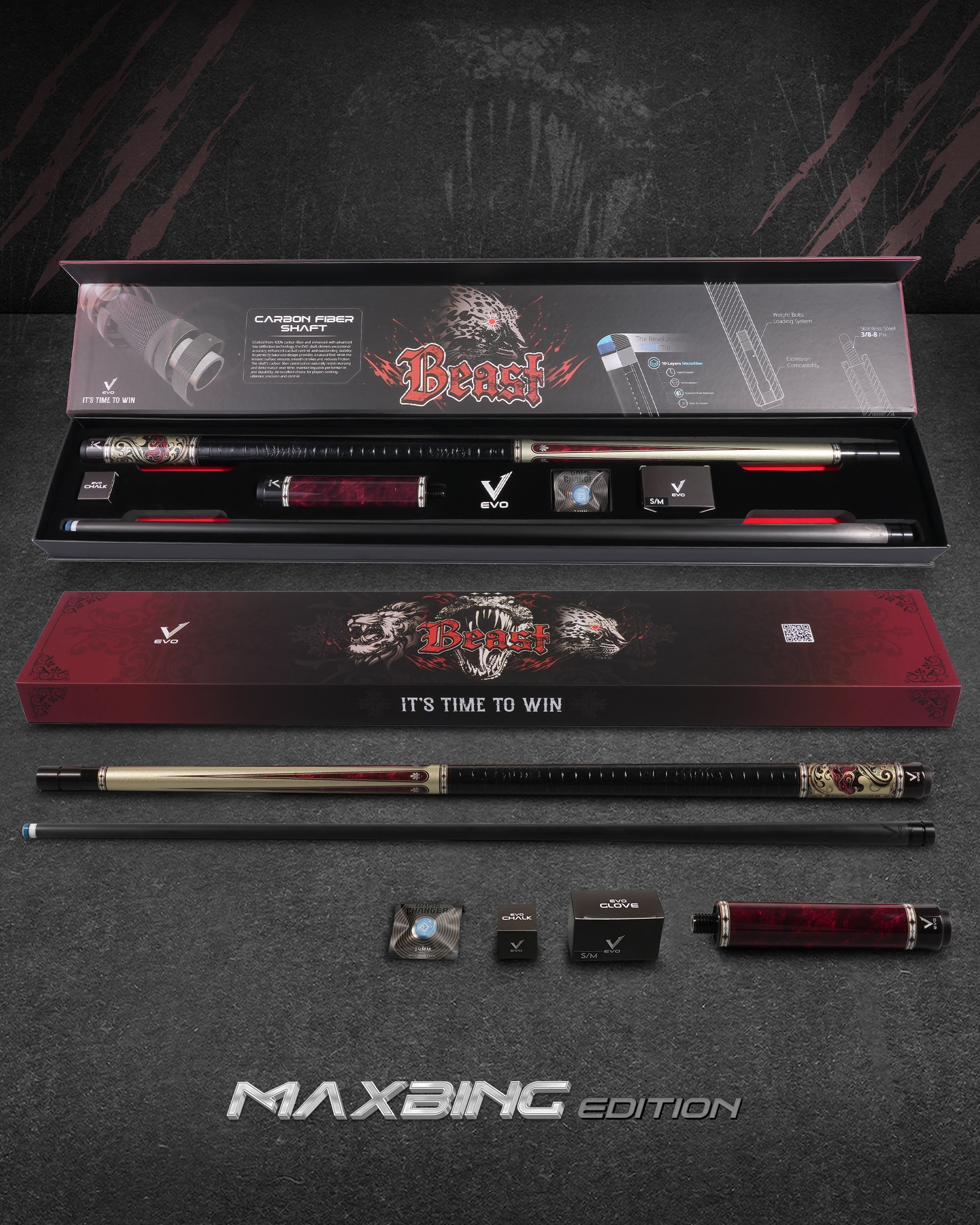 EVO BEAST MAXBING EDITION - SCARLET PANTHER