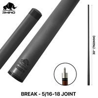 Rhino - 30" / Carbon Fiber Break Shaft 5 16-18