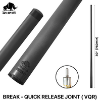 Rhino - 30" / Carbon Fiber Break Shaft VQR