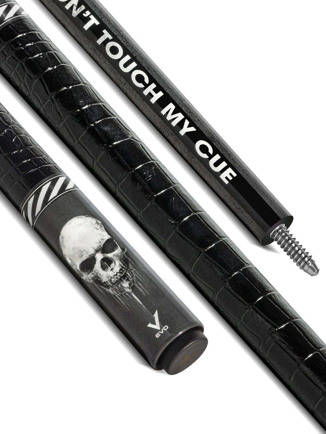 EVO OUTLAW POOL CUE - LEATHER WRAP